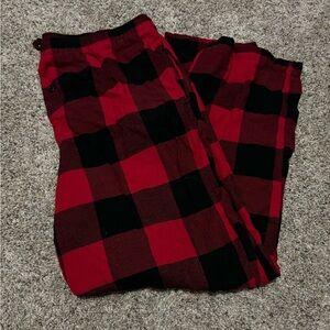 Men’s large buffalo plaid pajama pants